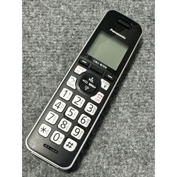 Panasonic KX-TGFA71 Wireless Handset - Black‎ - Picture 1 of 2